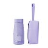 Small Rain and Sun Umbrella Pocket Size Rain Cover with Storage Box Foldable
