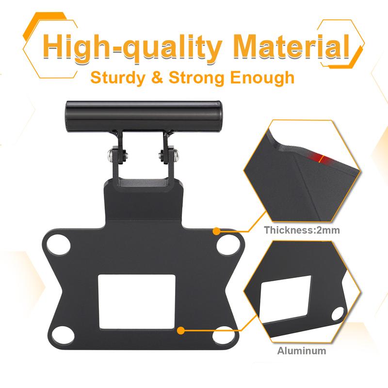Fit For KTM 1290 Super Adventure S / R 2024 Motorcycle GPS Navigation Bracket Phone Adapter Holder Support Mount