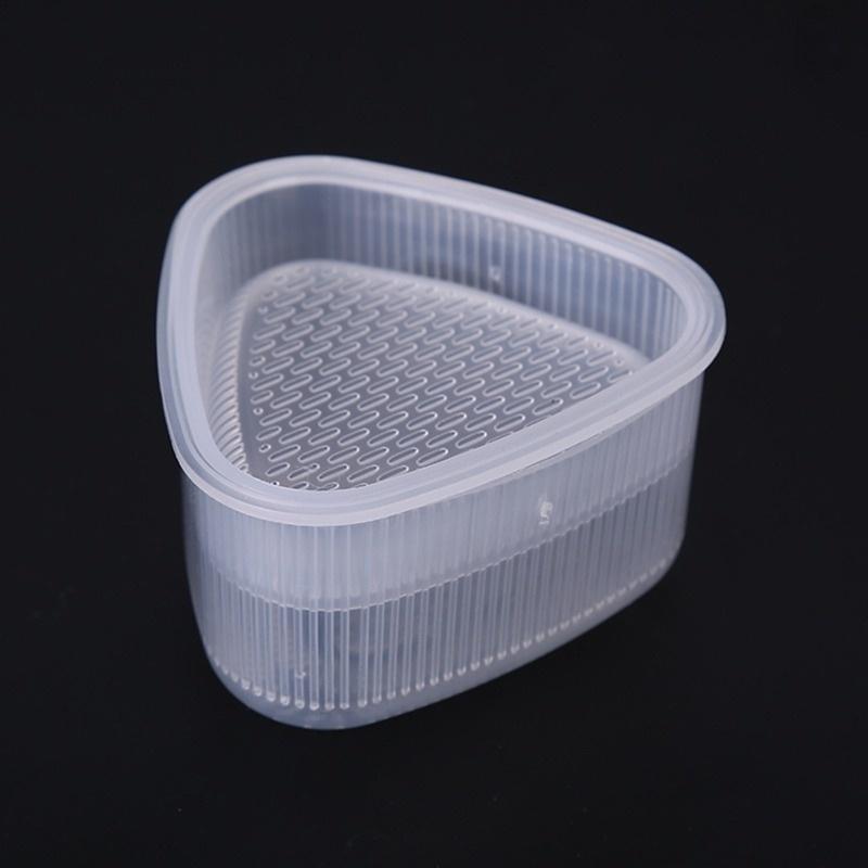 2PCS Triangle  Bear Heart Flower Shape Sushi Mold Onigiri Rice Ball Bento Press Sushi and Ball Maker Mould DIY Tools Set Kitchen Accessories