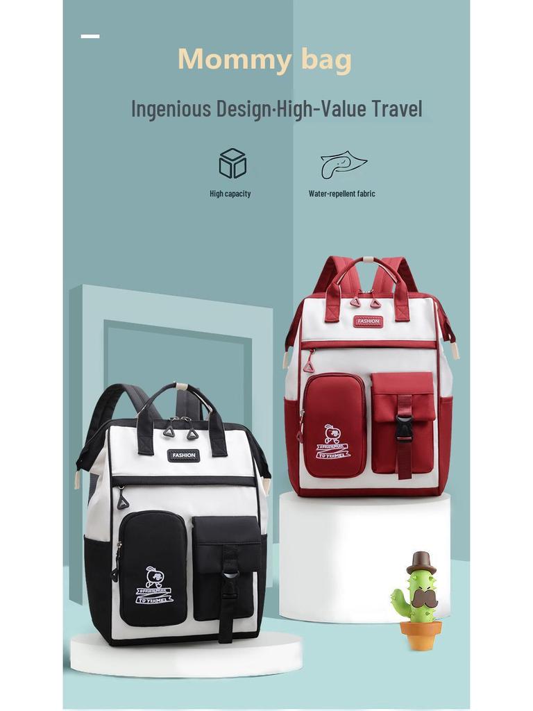 Trendiger leichter Rucksack mit großem Fassungsvermögen für Damen - Perfekt für High School, Universität oder Mütter