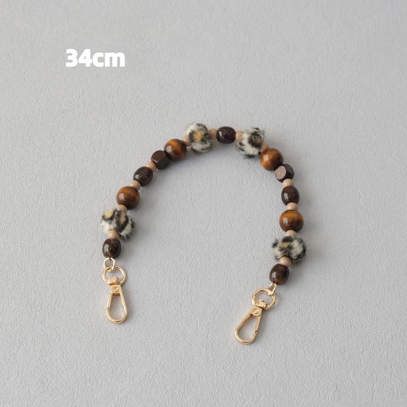 New Fashion Woman Bag Accessory Detachable Candy Beaded Chains Cute Acrylic Luxury Strap Women Elegant Bag Shoulder Handle Chain