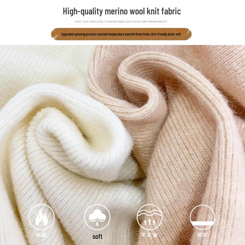 Xue Qiman Women's Half-High Collar Knitted Base Layer Sweater