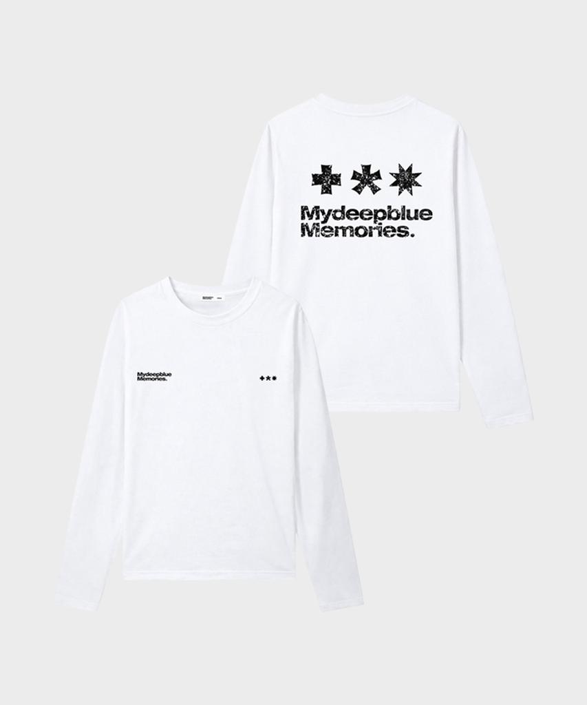 Maidibbeullumemolijeu (W/M) Crack Symbol Long Sleeve(Gray)