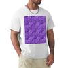 Classic Purple Paisley Tshirt Christmas Theme Tee Top
