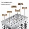 Siji Mugo Countertop Kitchen Knife & Utensil Drainer Rack