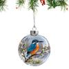 Hummingbird Christmas Ball 3D Clear Artificial Party Supplies Hummingbird Tree Ornament For Holiday Birthday Party Offices