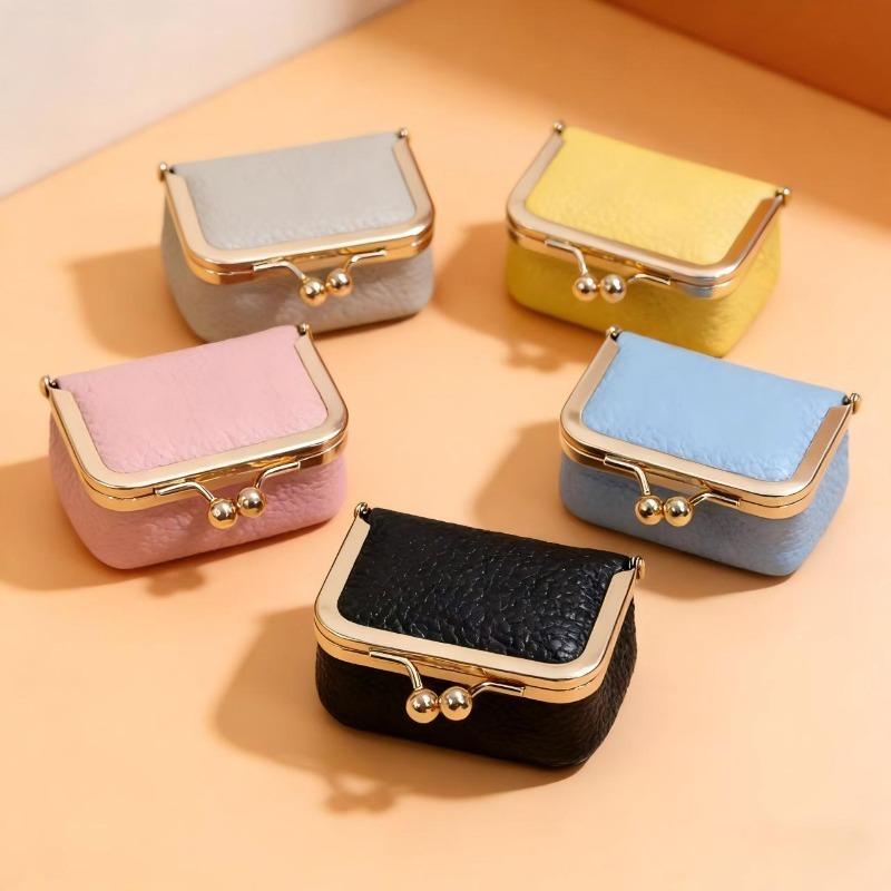 Women Mini Leather Jewelry Storage Box Portable Ring Holder Earrings Necklace Organizer Travel Jewelry Case