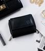 Leather Wallet 1509-GOAN-5313 Black
