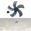 5 Leaf Replacement Fan Blade for Pedestal Fan, Professional Accessory Home Use, High Performance