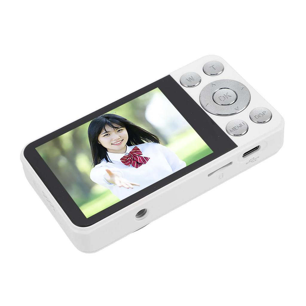 4K Digital Camera Portable 64MP 18x Zoom Autofocus Anti Shake Selfie HD Video   Camera Compact Travel Camera for Teen Boy Girl Kids