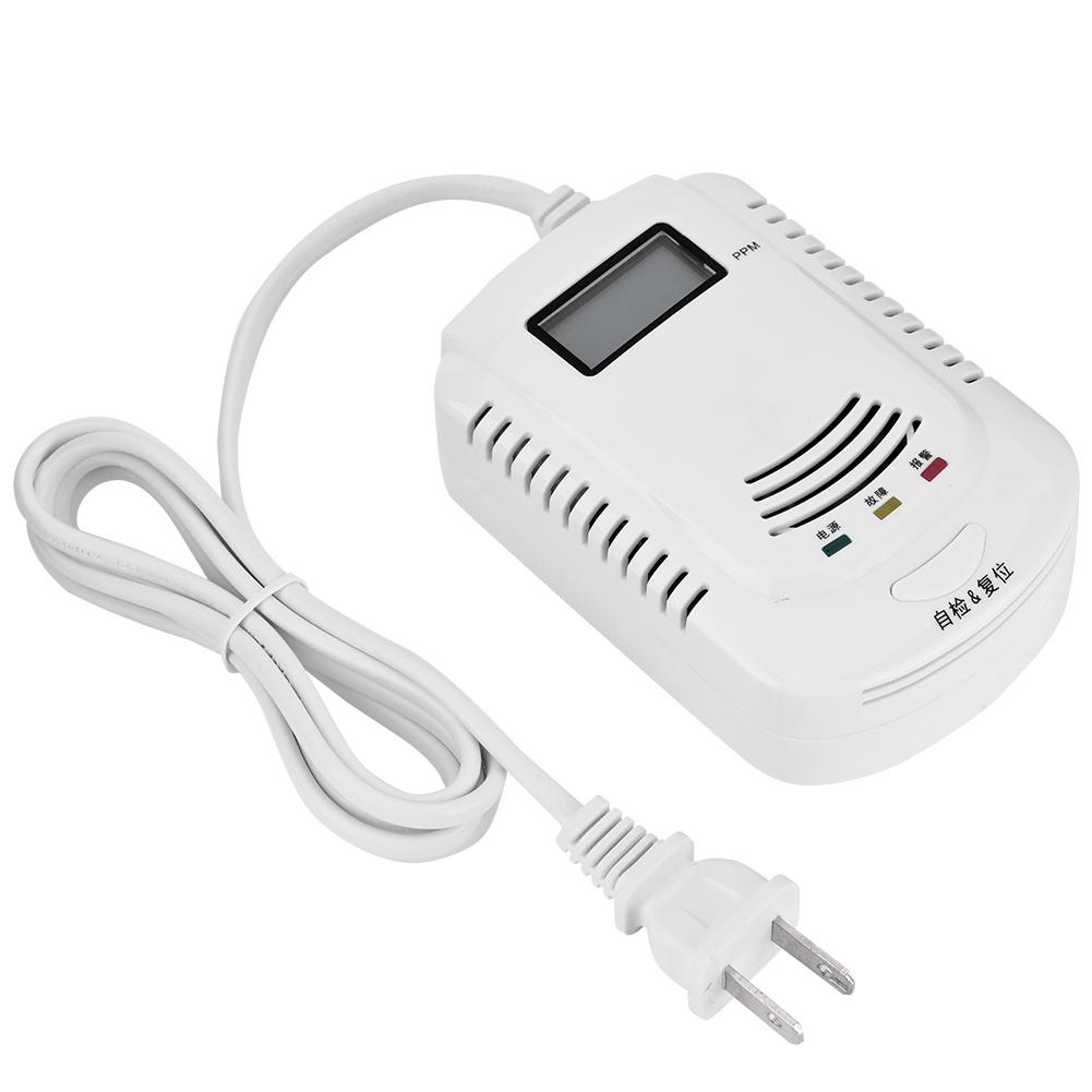 Combustible Gas Detector Live Action Speech LED Display Alarm Combustible Gas Leakage Sensor