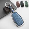 Zinc Alloy Car Key Fob Cover Case Shell Holder Set For Geely Coolray X6 Emgrand Global Hawk GX7 Remote Accessories Keychain