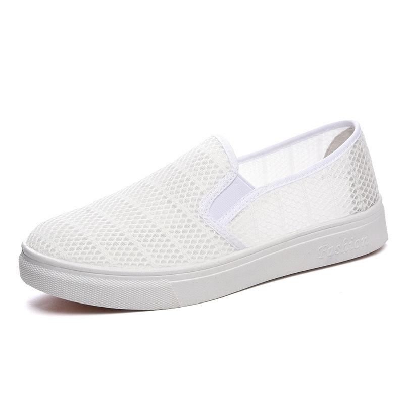 Mesh shoes women's light and comfortable low-top versatile little white shoes women's non-slip, light and breathable mesh women's casual shoes