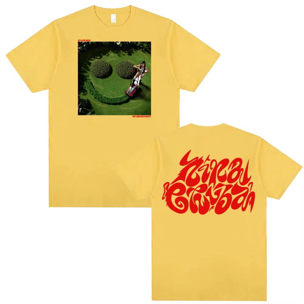 Singer Nina Chuba Album Tour Graphic T Shirt Men Women Hip Hop High Street Short Sleeve T-shirts Oversized Couples Short Sleeves Classic
