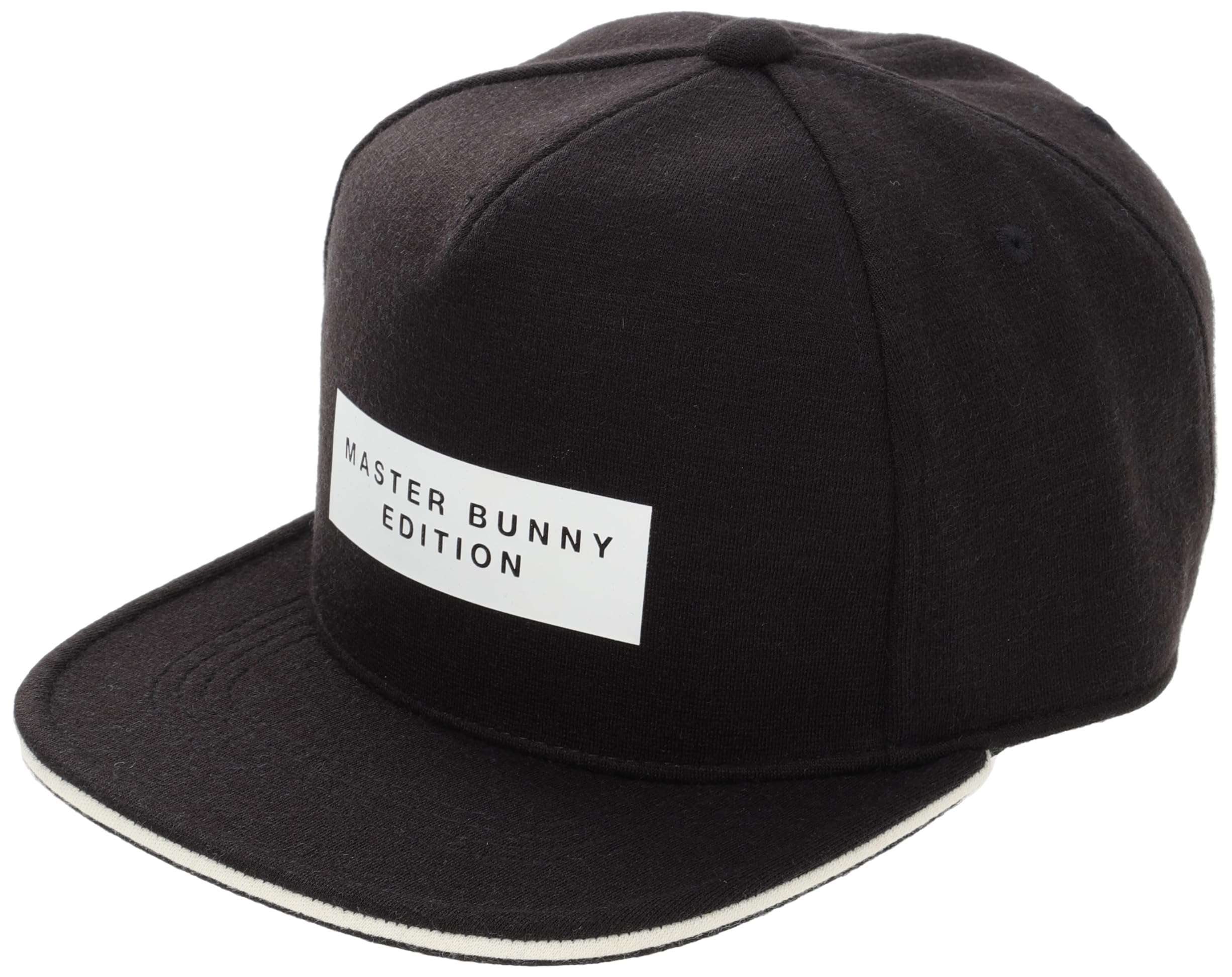

Unisex Flat Cap Golf Hat FR [Master Bunny] (Brim CAP/Thermal Storage/Anti-Pilling) / / 758-3287103 010_Black