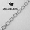 Stainless Steel DIY Chain for Necklaces, Chokers, Bracelets & Accessories