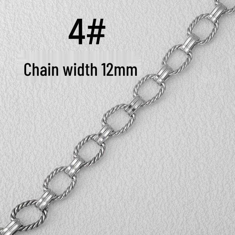 Stainless Steel DIY Chain for Necklaces, Chokers, Bracelets & Accessories