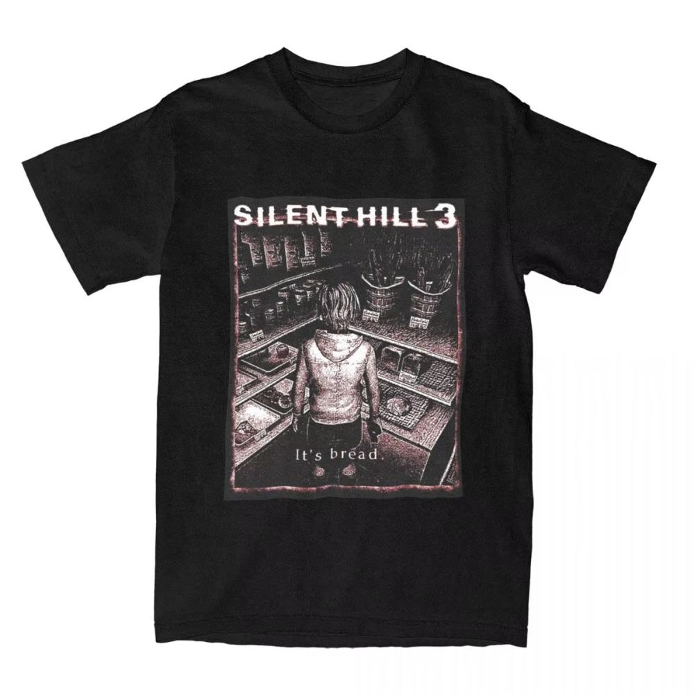 

Игра Its Bread Silent Hill 3 Хоррор Печатная Футболка Аксессуары для Унисекс Женщин Хлопок Забавная Кино Футболка С Коротким Рукавом Одежда 3XL