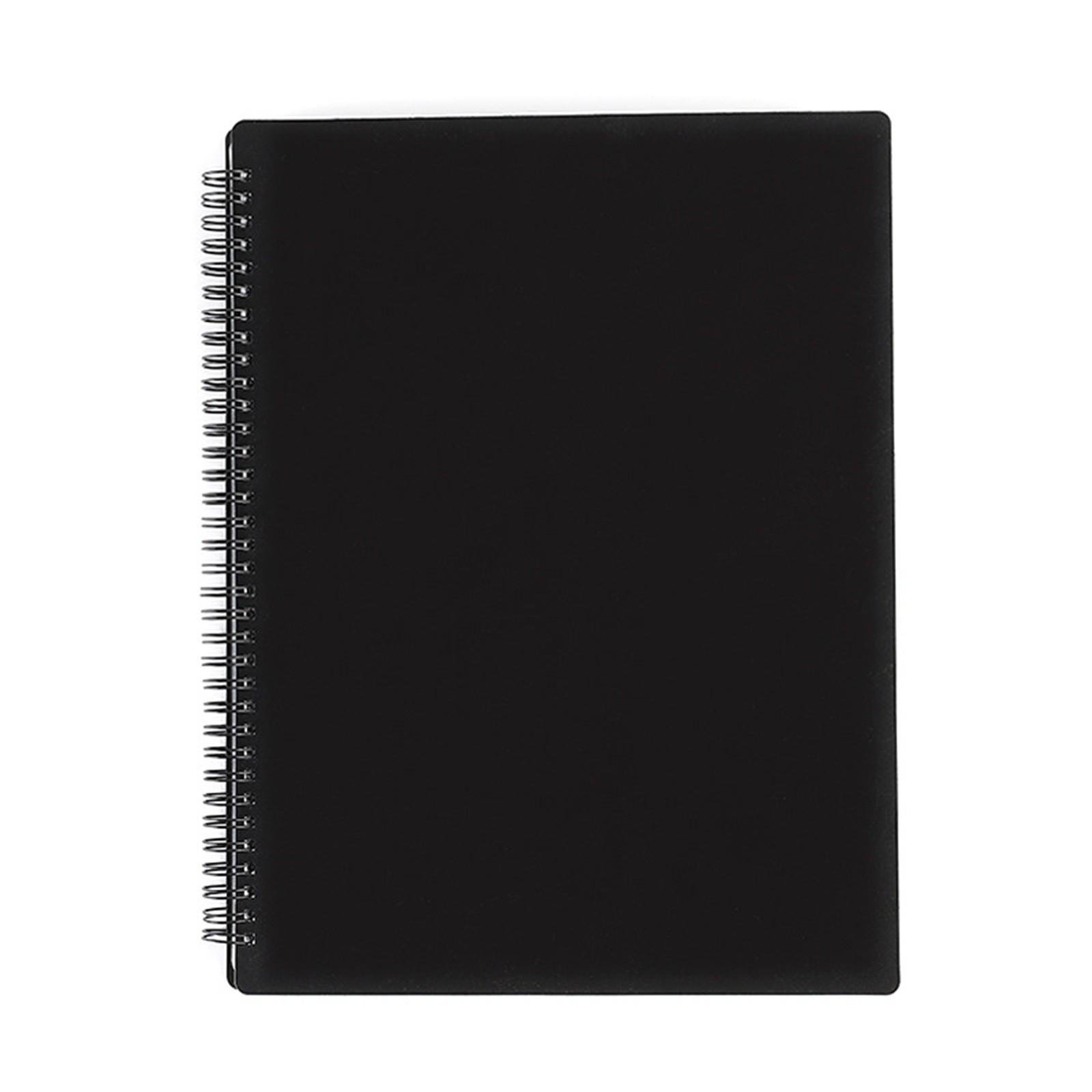 A4 Sheet Music Organizer, Spiral Folder 30 Pockets For Sheet Music, Drawings And Documents, Easy Editing
