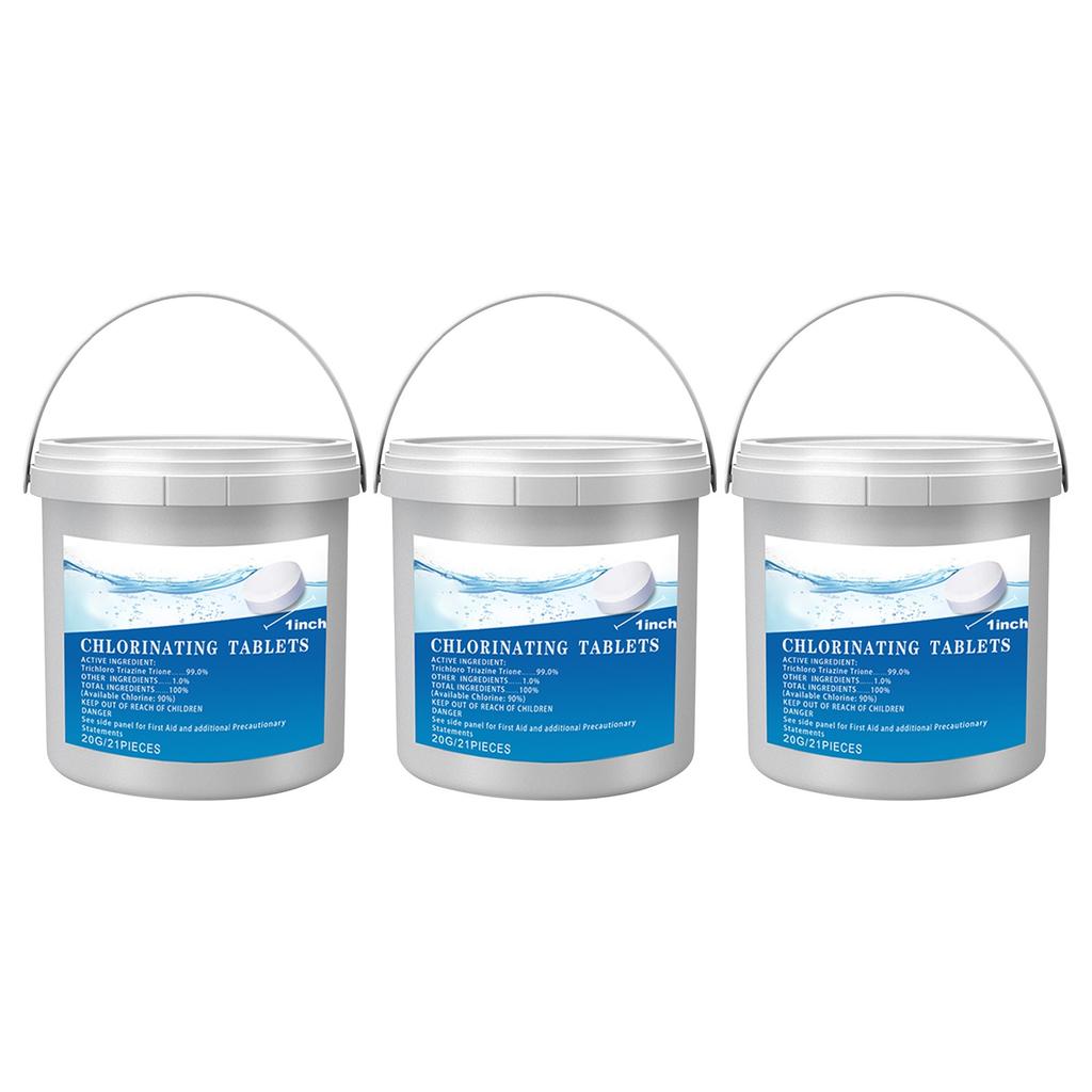 Tablets For Cleaning Swimming Pools Are Used In Swimming Pool Water Buckets,1 Pound