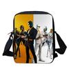 Fortnite Cartoon Lightweight Crossbody Shoulder Bag, Unisex Kids Aged 6-14 Portable Game Print Daily Small Storage Handbag