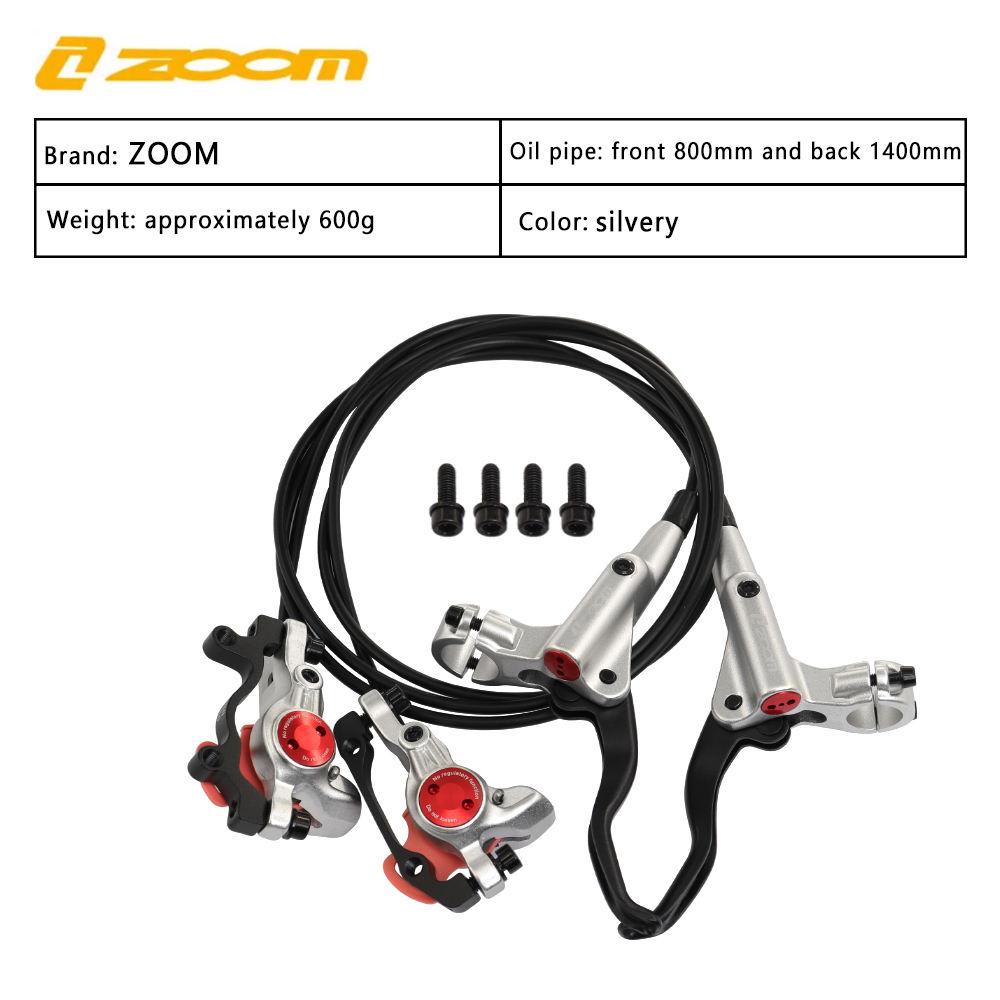 ZOOM HB-875 Hydraulic Bicycle Brake Mountain Bike Disc Brake Front 800mm/Rear 1400mm Hydraulic Brake Bicycle Accessories