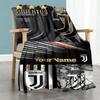 Juventus Personalized Name Blanket Throw Customizable Blanket Soft & Cozy Great for Living Room Office Chair Sofa Picnics for All Occasions