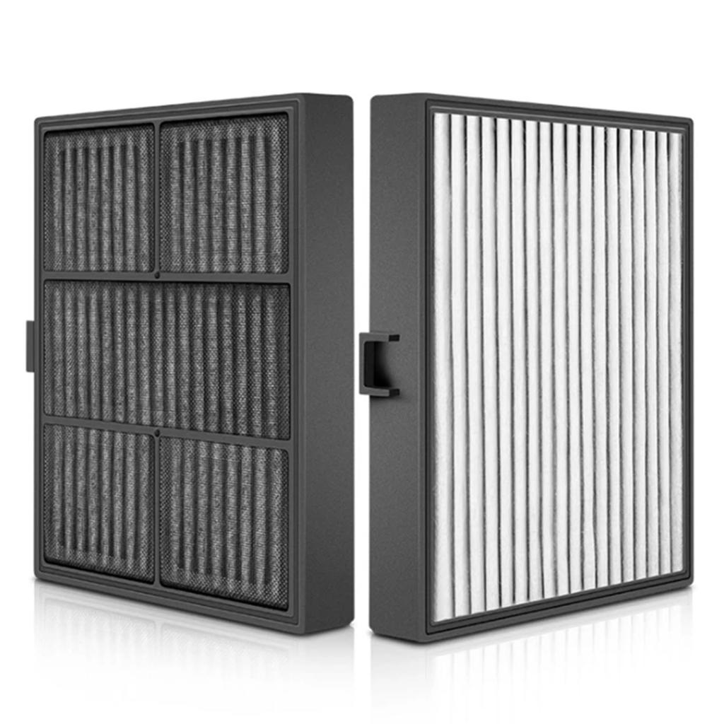 Replacement Hepa and Activated Carbons Filter for Car Air Purifiers 121637CH Model High Efficiency Filtration Tool