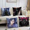 Game G-Genshin Impact Capitano Thrain Pillow Case Living Room Sofa Cushion Cover Suitable For Home Bedroom Room Decoration