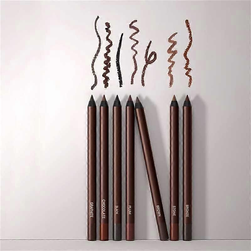 Waterproof Eyeliner Pencil Series Eye Makeup Waterproof Non-fading Silky Smooth Eyeliner Gel Pencil 1pc