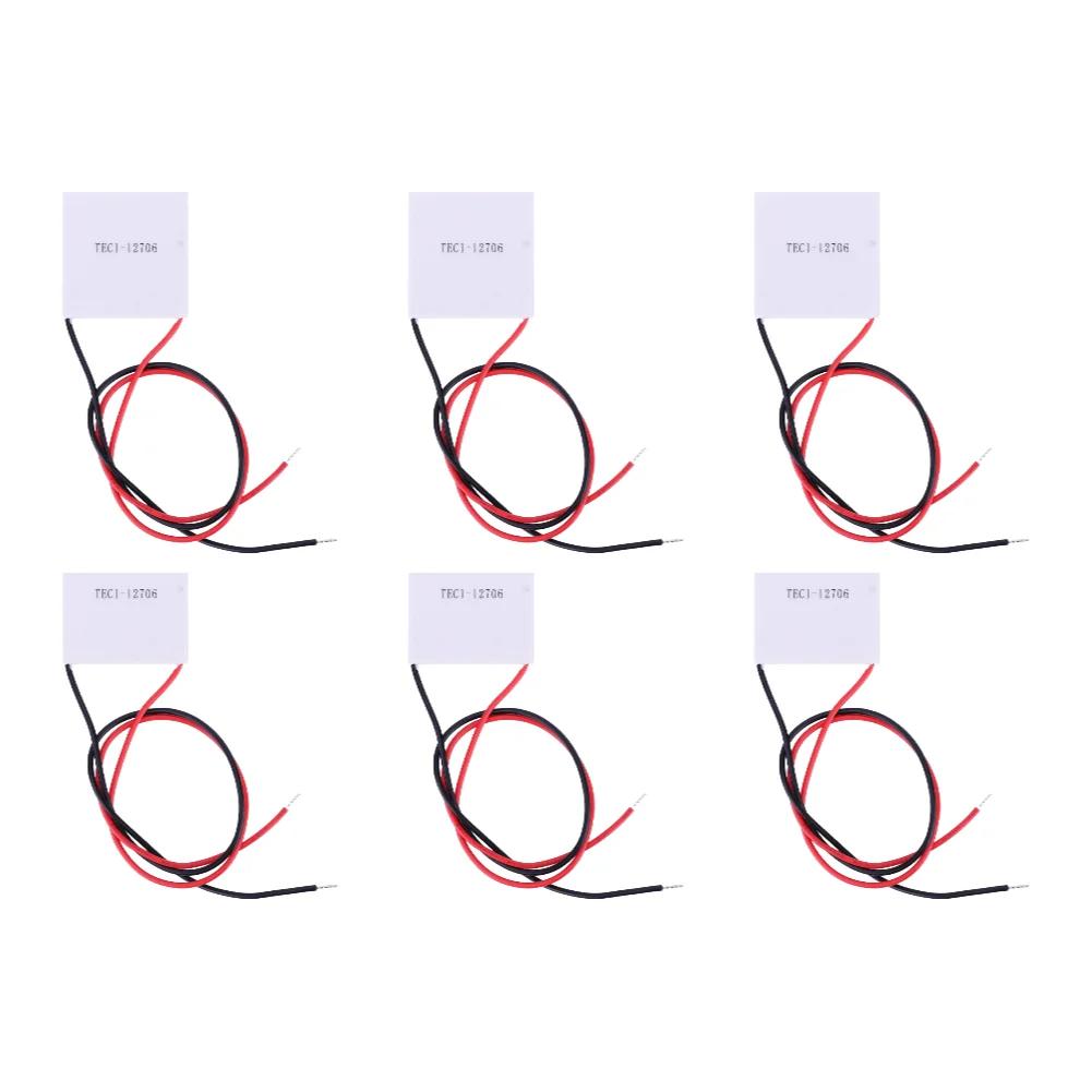 1-10PCS TEC1-12706 Thermoelectric Cooler Peltier Elemente Module 65W 12V 5.8A Plate Module for Cooling for Power Generation