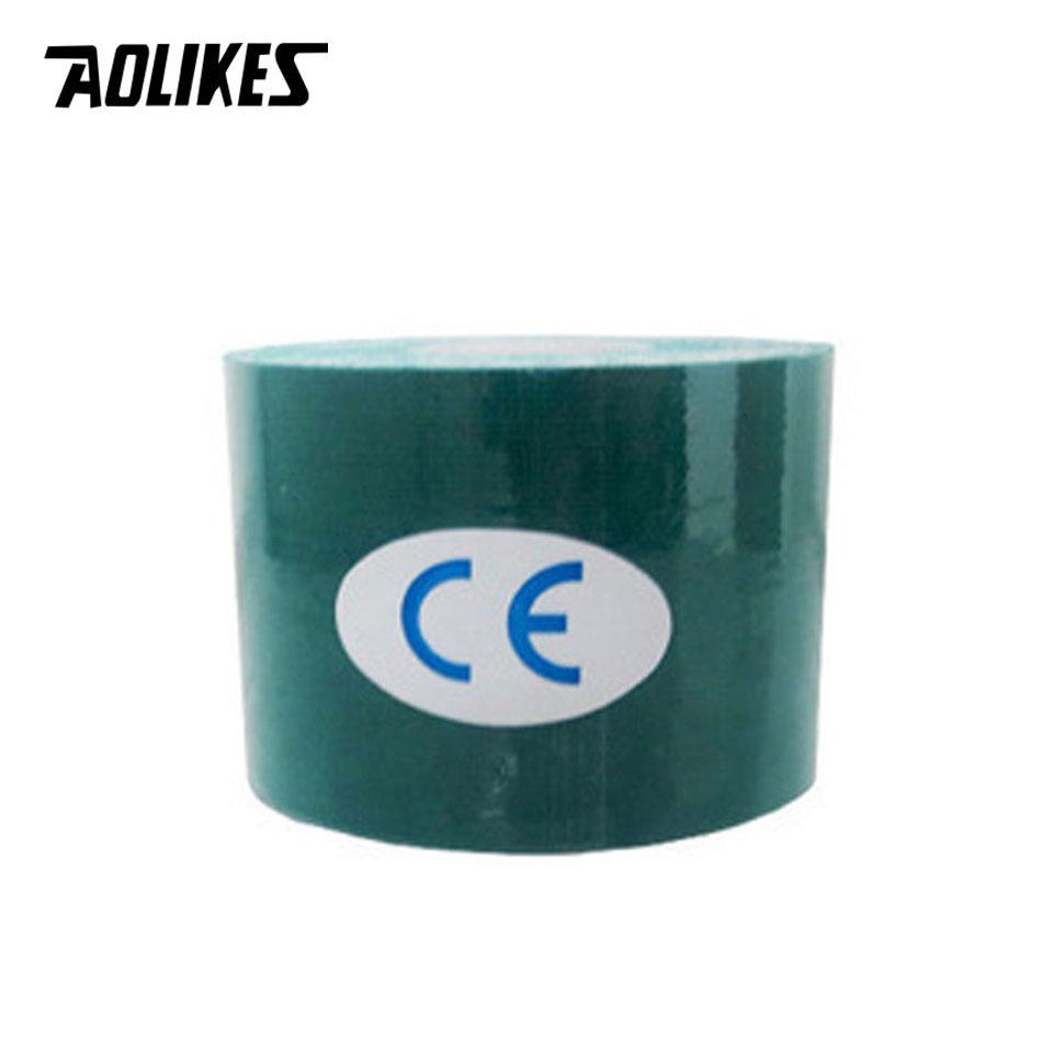 Aolikes 2 Size Kinesiology Tape Breathable Waterproof Sports Tape for Knee Muscle Pain Relief Athletic Recovery
