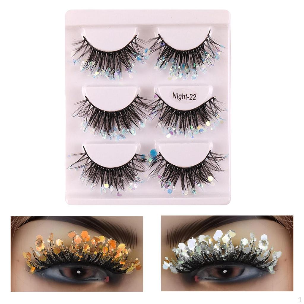 Eyelash Trio for Celebratory Gatherings