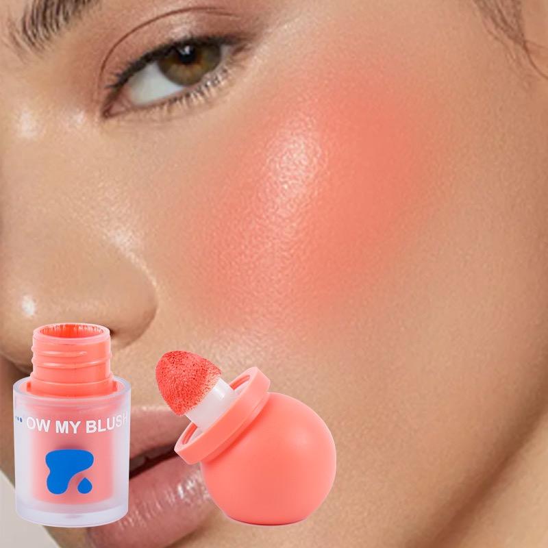 Colorete Líquido, Fórmula Ligera y Luminosa - Color Construible, Tipo Stick, Ideal para Viajar, Múltiples Tonos