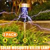2 Pack Solar Powered LED Light Garden Pest Bug Insect Repellents Garden Lawn Light Solar Light with Mosquito Killer Lamp