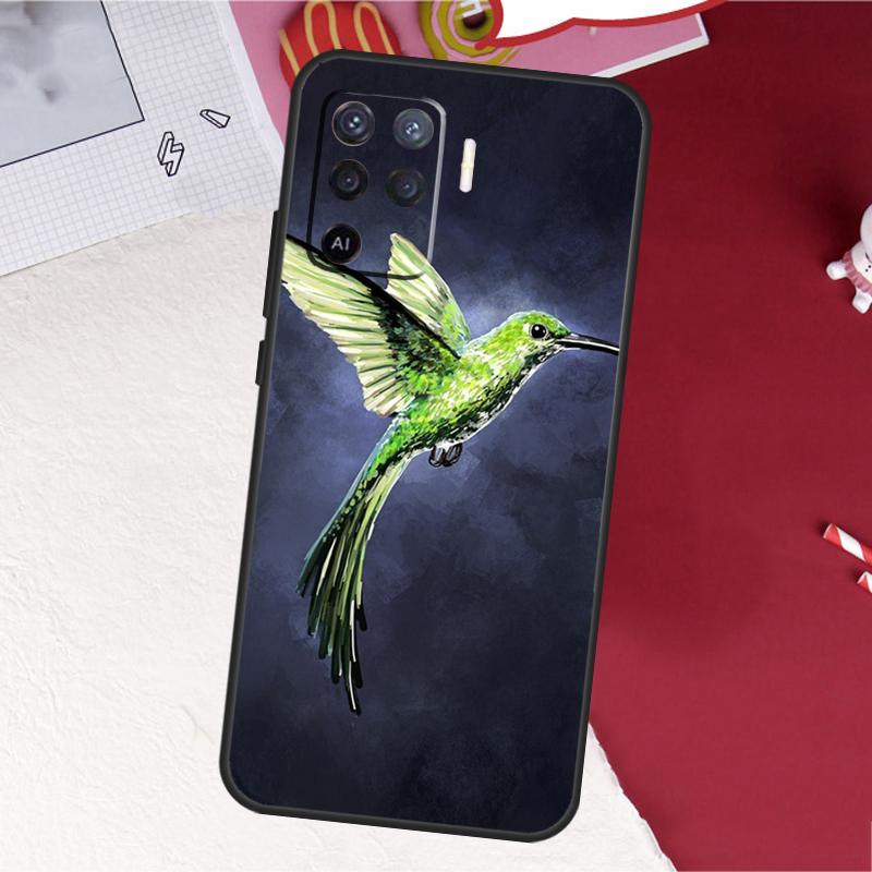 

Lovely Birds Hummingbird Case For Oppo A60 A80 A40 A18 A38 A58 A78 A98 A96 A76 A16 A94 A74 A54 A15 A17 A57 A77 A5 Pro OPPO A76
