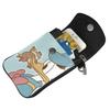 Donald Duck smartphone pouch, genuine leather, for women and men. Slim and lightweight, this popular and cute smartphone pouch can be used as a