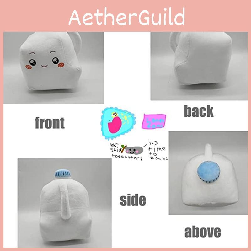 Lankybox Plush Toys Milky Soft And Cute Stuffed Doll With Music For Kids