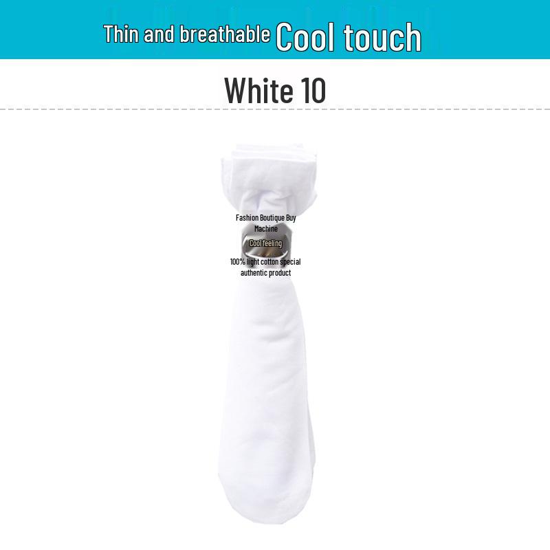 

10 пар мужских прочных шелковых чулок, устойчивых к зацепкам - Дышащие бизнес-носки до середины икры Simple Package One Size (39-44)