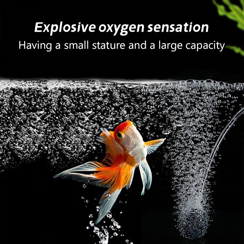 Aquarium Oxygen Air Pump Usb Small Oxygenator For Fish Tank Silent Air Compressor Mini Aerator Portable Fish Tank Accessories