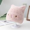 New Cute CAT EAR Beanie Faux Fur Winter Hats For Women Fashion Outdoor Dandy Knit Hat Warm Cap For Girl Gifts