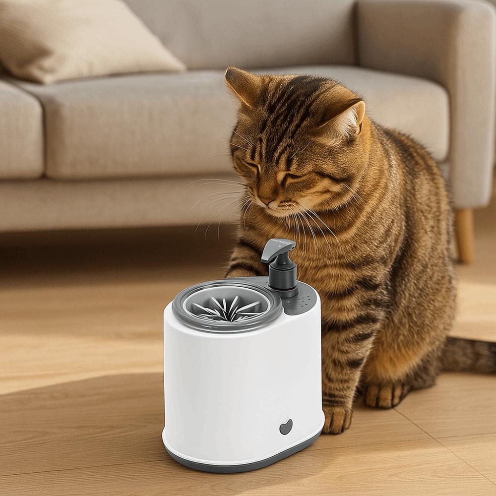 Detachable Electric Dog Paw Cleaner 2 In 1 Pet Paw Washer Pet Paw Washing Cup Dog Cat Paw Care