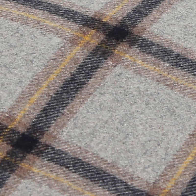 UNDERCONTROL Studio  FULL MOON BERET / WOOL CHECK / SMOKE GREY