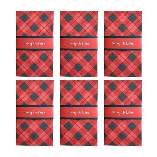 Christmas Gift Card Holder Book Xmas Money And Gift Card Sleeve Book Festive Greeting Card Organizer for Group Gifting And Personalized Wishes