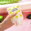 Small cartoon printed hot water bag, mini water filling hand warmer bag, winter heating pad thermal insulation bag explosion-proof hand warmer