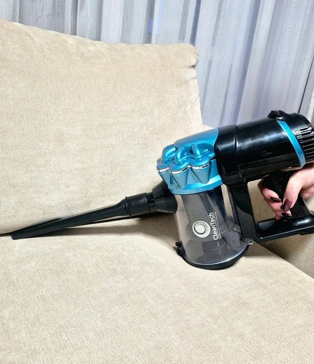 2-in-1 Vertical Cyclonic Vacuum Cleaner with Antibacterial Hepa Filters 600W Accessories