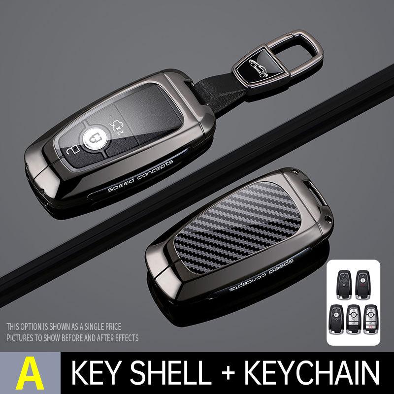 Ford Key Case for Mondeo, Explorer, Equator, Focus, Edge, Taurus, and EVOS - Car Key Holder.