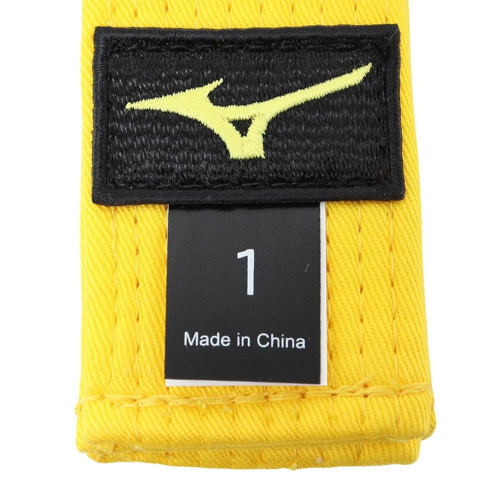 MIZUNO judo belt yellow 3