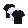 Ssikyual [3Pack] Daily Flex Cotton Small Logo T-Shirt