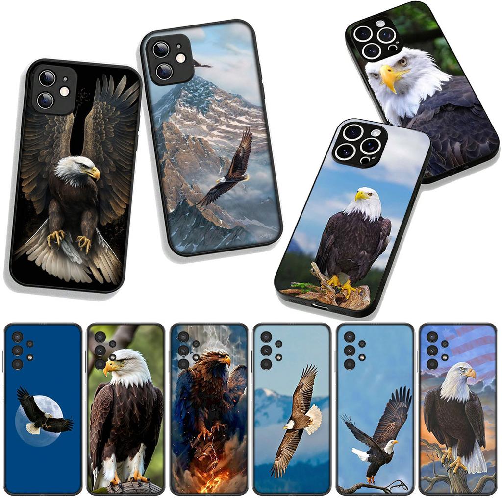 Phone Cover Bald Eagle Casing for Xiaomi Redmi Note 14 12 13 ProPlus A4 A3 Pro Plus 12C 13C 14C 5G + Case